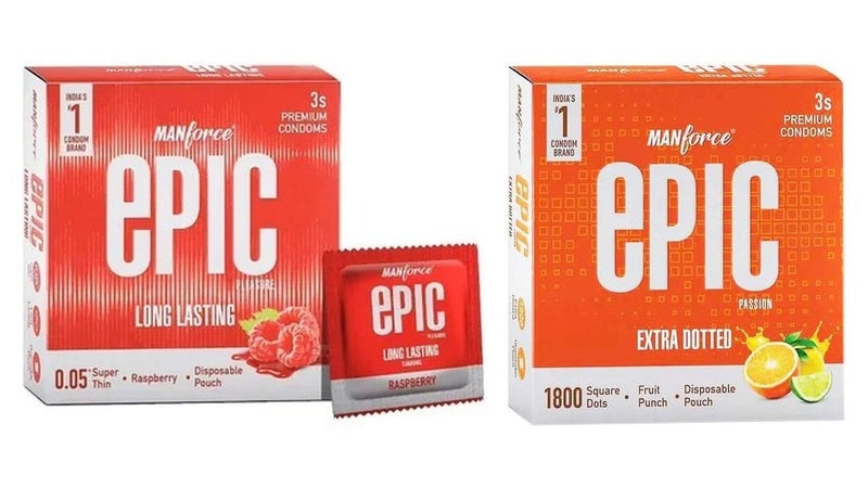 Manforce واقيات ذكريّة – عبوة عشّاق الفواكه بنكهة فاكهة العاطفة والتوت – راحة منعشة بنكهة طازجة - Image 1